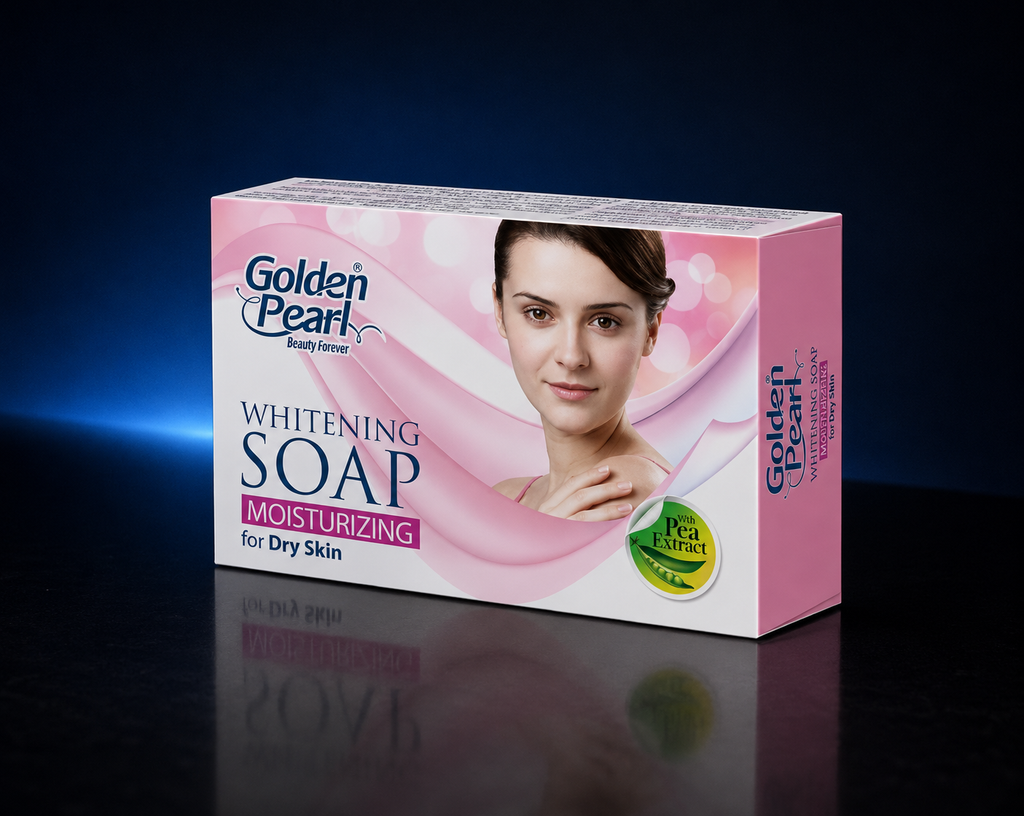 White Beauty Face Wash & Whitening Soap Bundle for Dry Skin